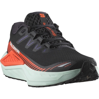 Salomon DRX DEFY GRVL Laufschuhe Black / Cherry Tomato / Bay Herren