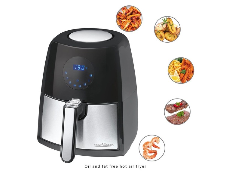 Hete lucht friteuse PC-FR 1147 H