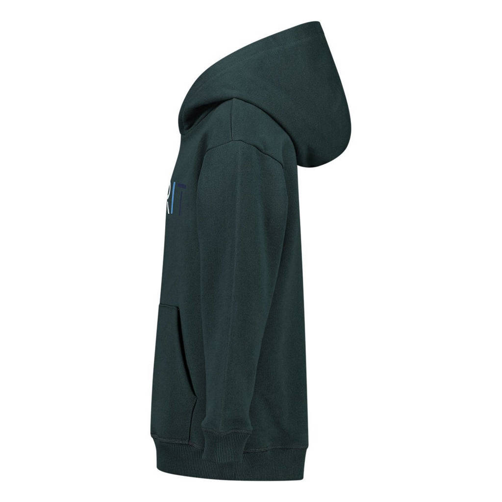 ESPRIT hoodie met logo donkergroen