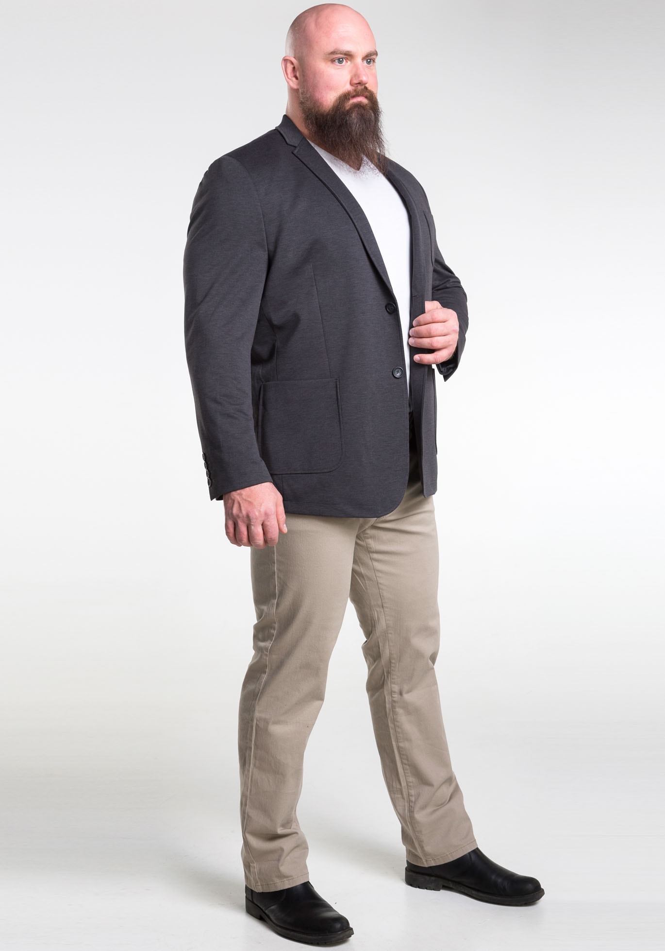 Man's World Plus Jerseysakko »Grosse Grössen«