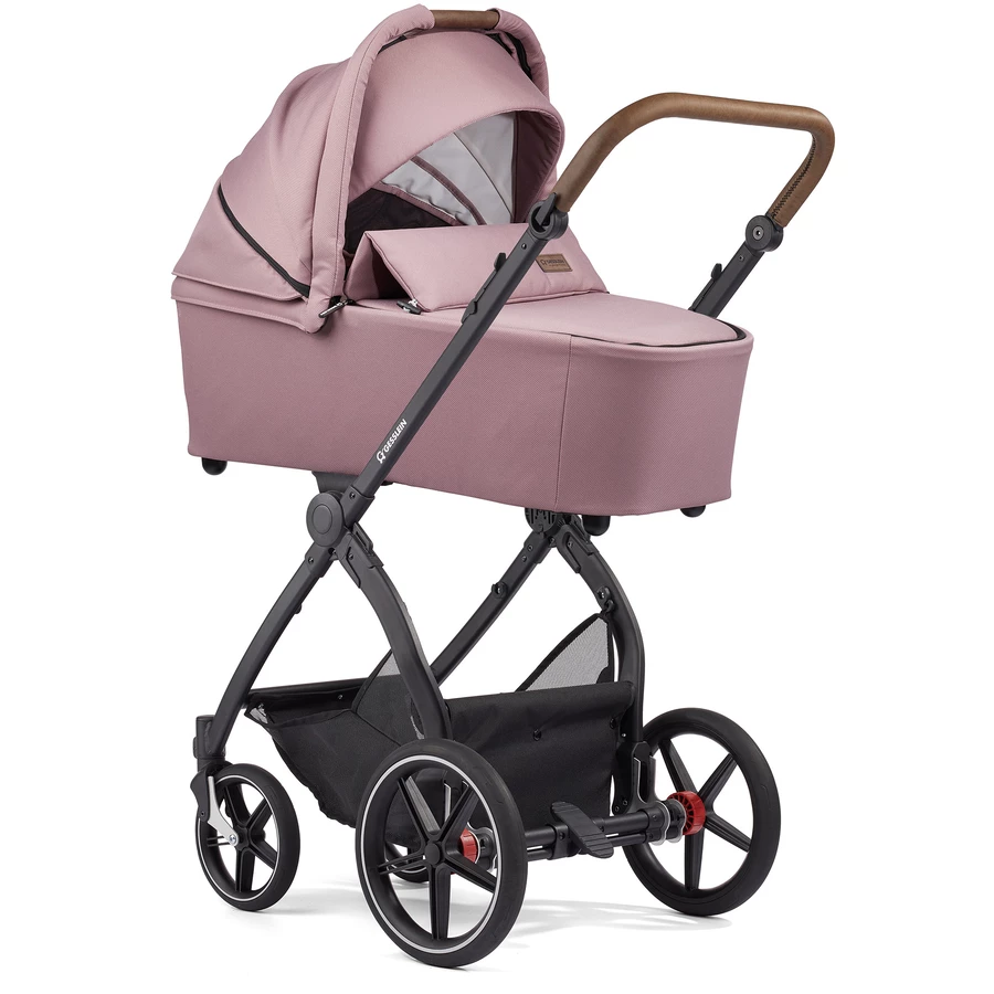 GESSLEIN Kombikinderwagen FX4 Life mit Handbremse, rose