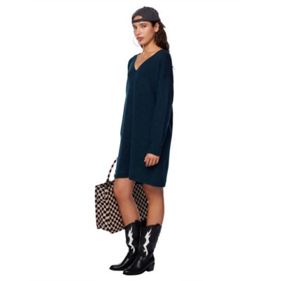 Robe femme Pcjuliana V-Neck Knit Noos PIECES