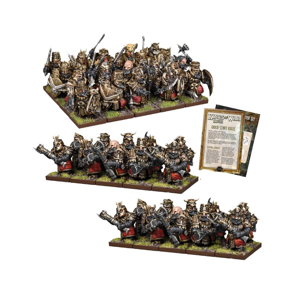 Kings of War - Ambush - Starter Nains Abyssaux