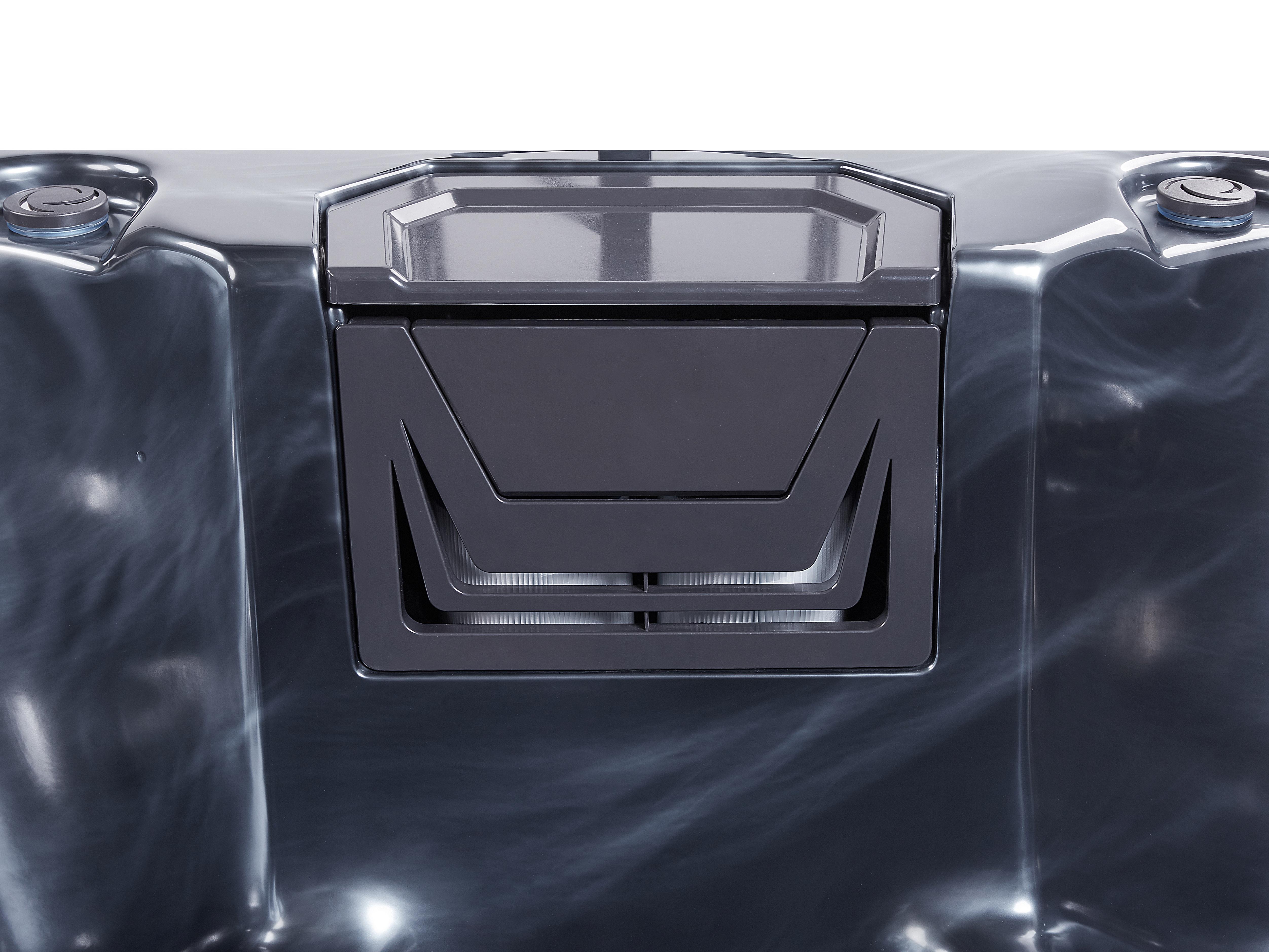 Buiten hottub met LED ARCELIA Grijs