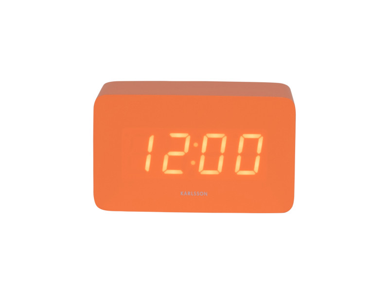 Alarm Clock Spry Tube KA5983OR Bright orange