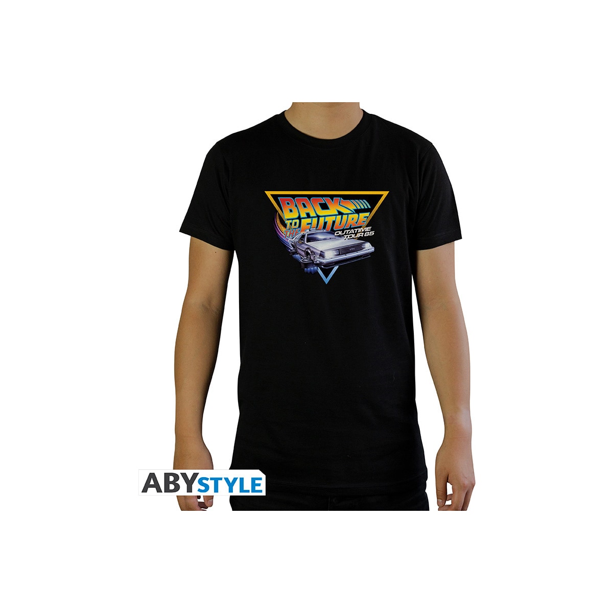 ABYStyle Back to the Future OUTATIME T-skjorte (M)