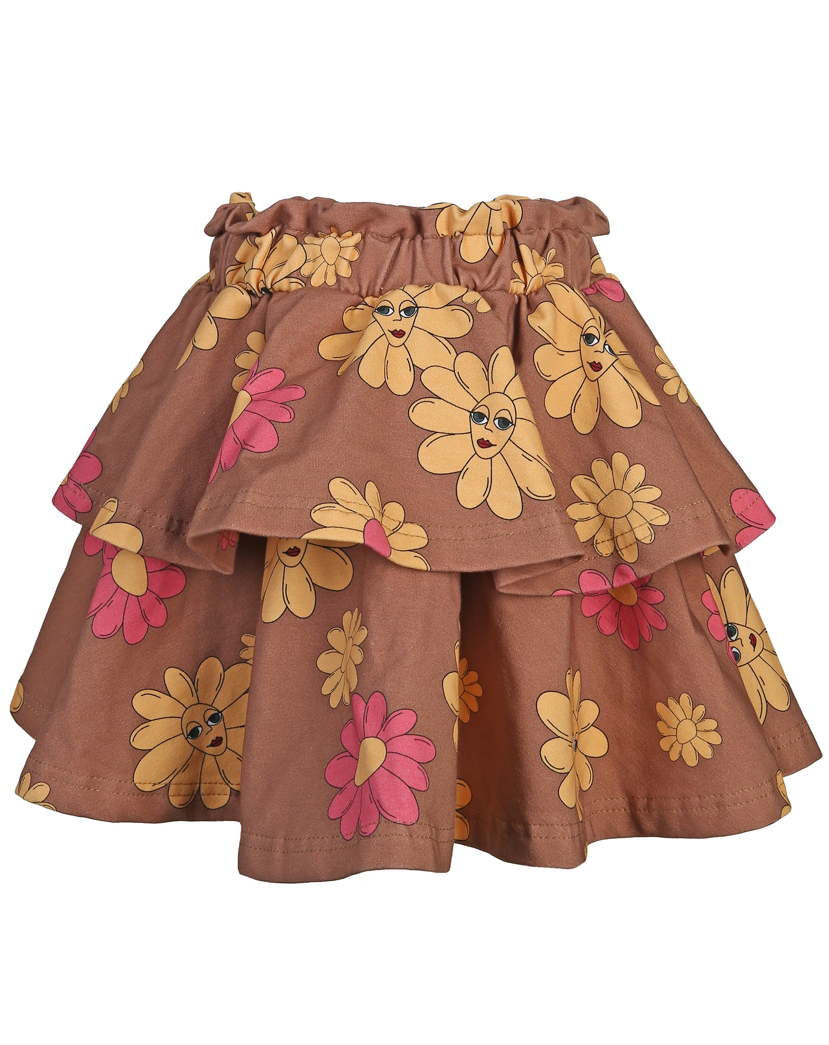 Rock FLOWERS in brown