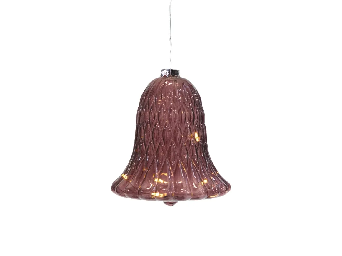 Sirius Luna Klokke Bordeaux - H 10 cm