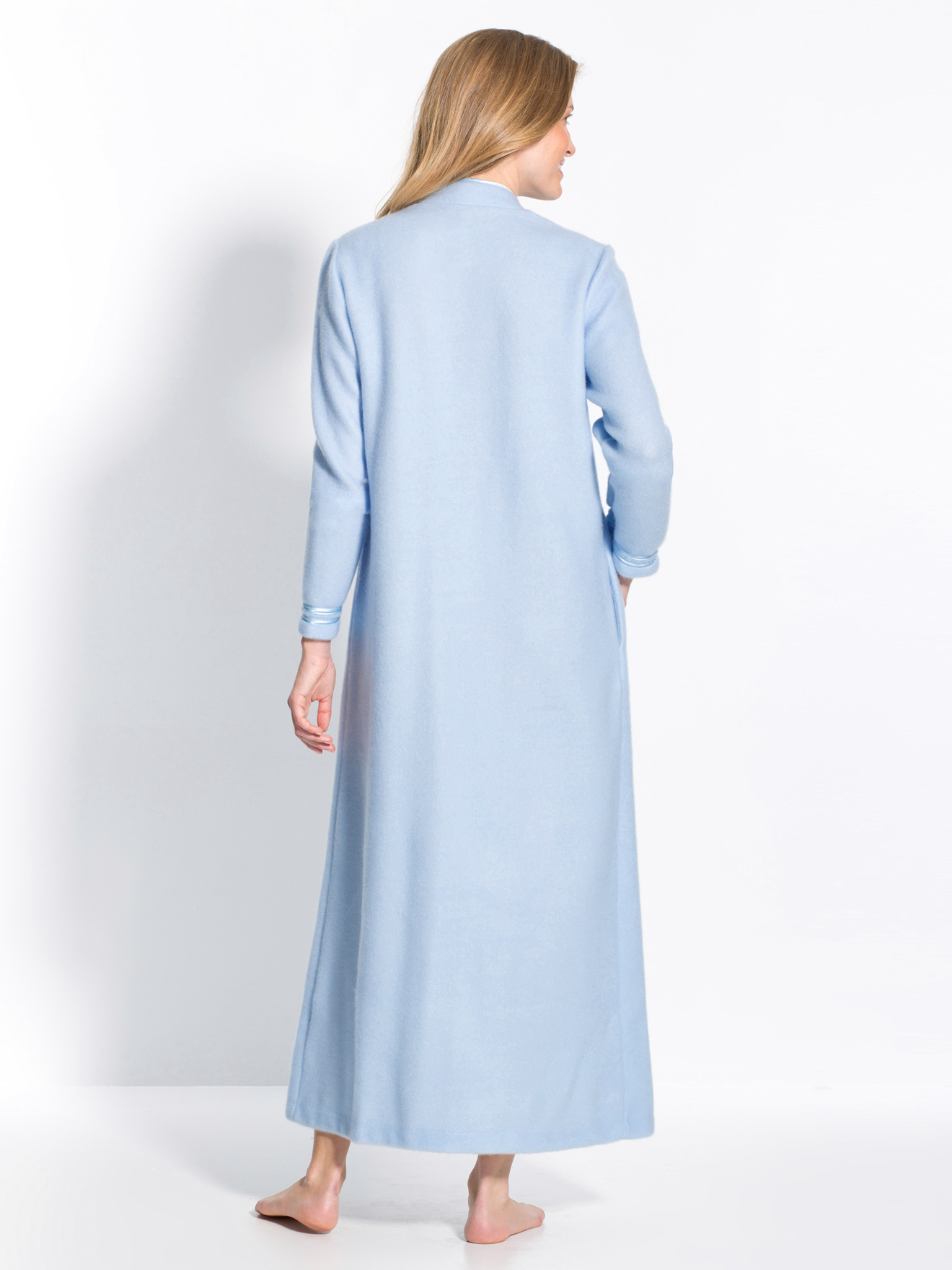 Robe de chambre molleton courtelle