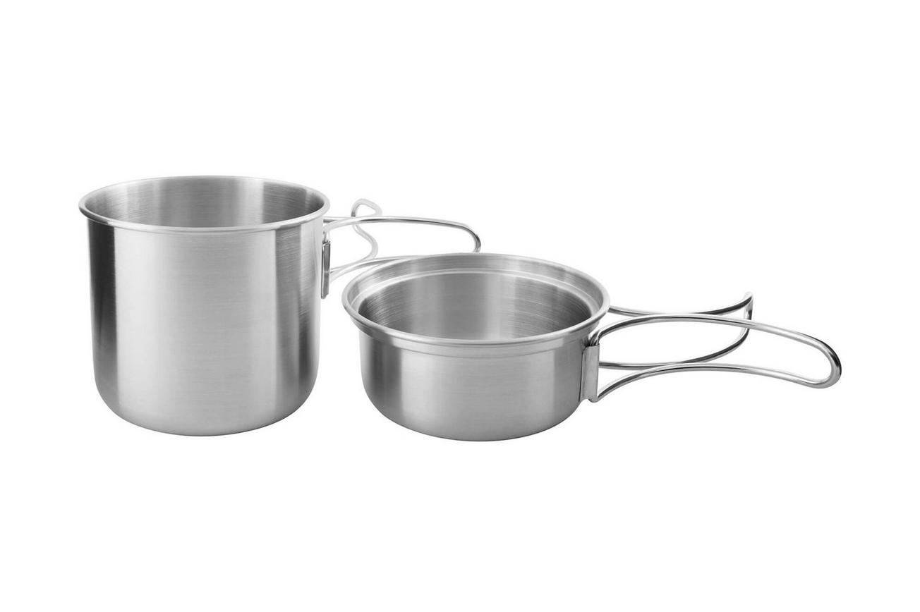 Tatonka Handle Mug 500 Set 4172-000 Stainless, drinkbeker met deksel
