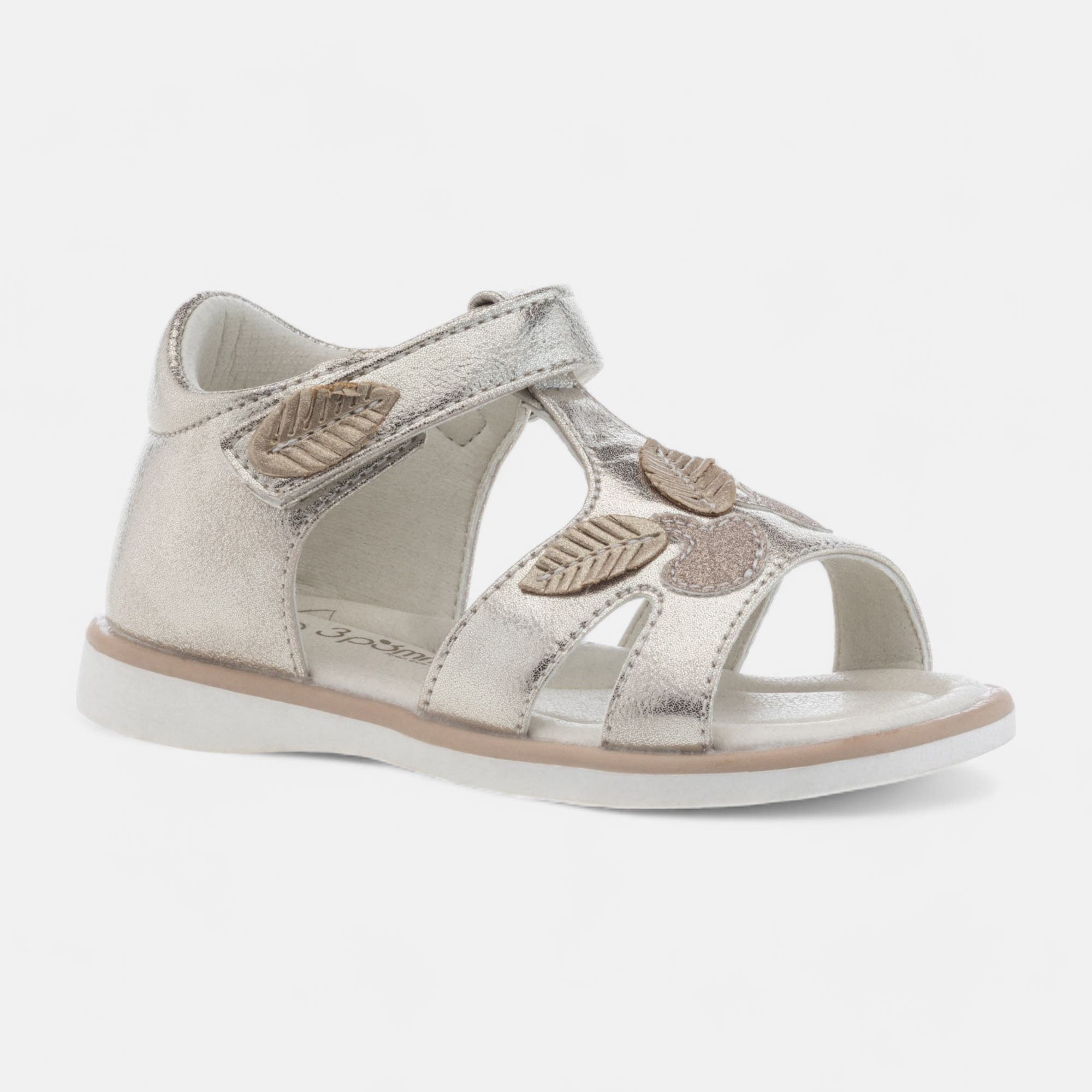 Nu-pieds Bébé fille or