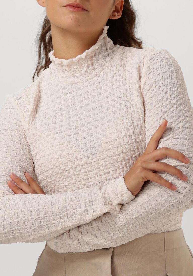 beige dante6 trui zane structured layering top