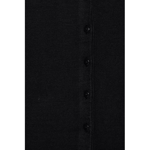 Fransa Langærmet Cardigan, Sort, M