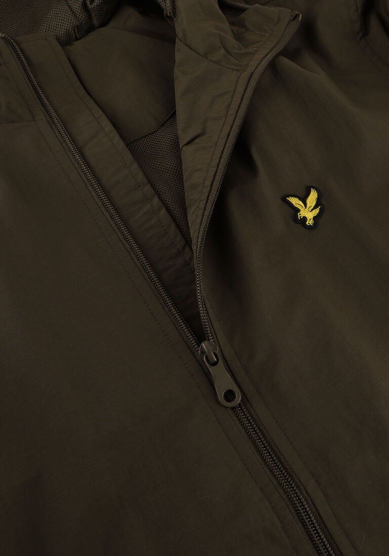 LYLE & SCOTT olijf lyle & scott jack zip through hooded jacket