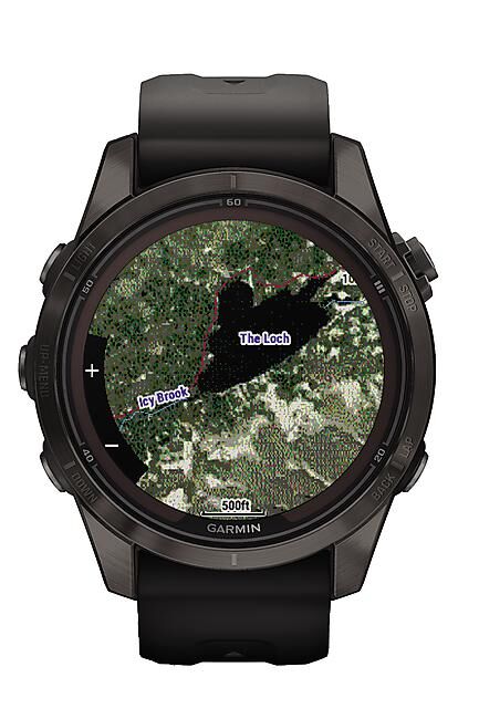 GARMIN - MONTRE GPS FENIX 7S PRO SAPPHIRE SOLAR TITANE