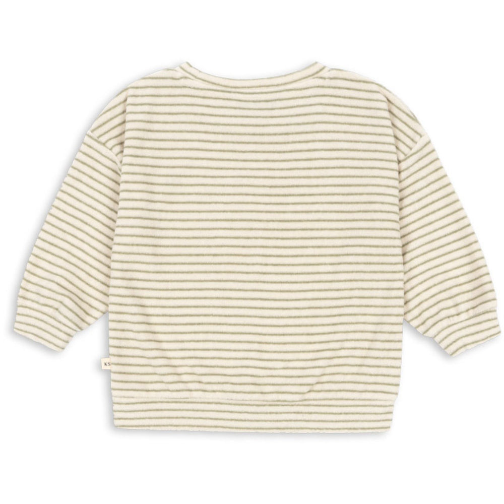 Køb Konges Sløjd Tea Stripe Itty Sweatshirt GOTS