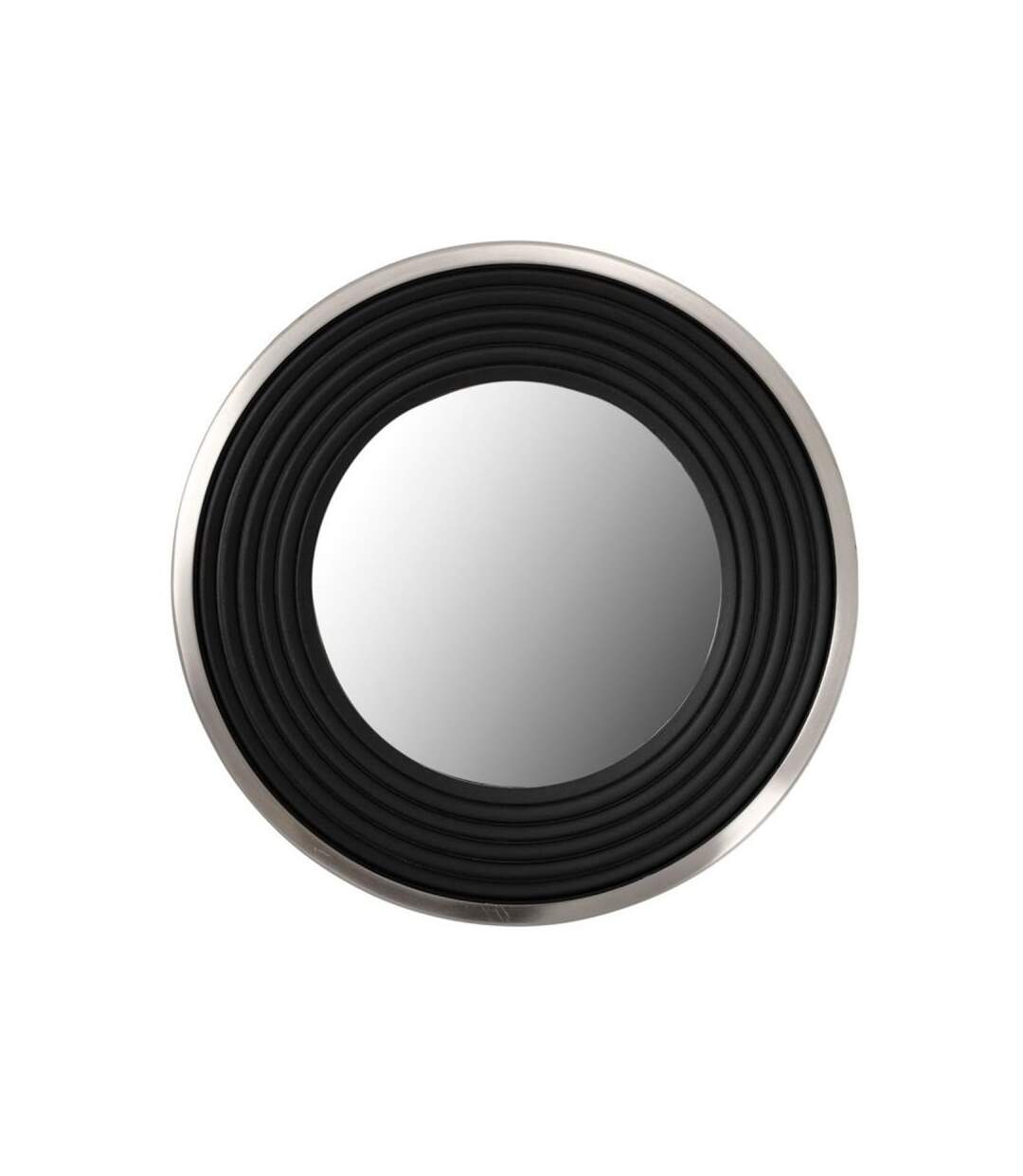 Paris Prix - Miroir Mural Design eleganca 51cm Argent & Noir