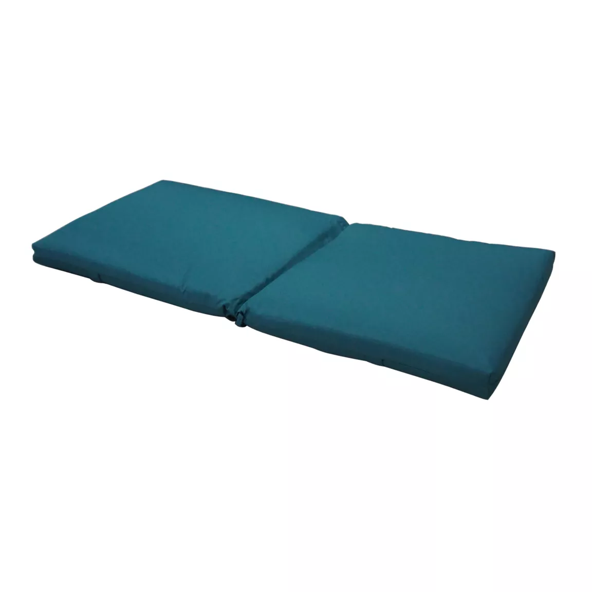 Galette de chaise extérieure avec dossier (90 x 40 cm) Mambo Vert canard