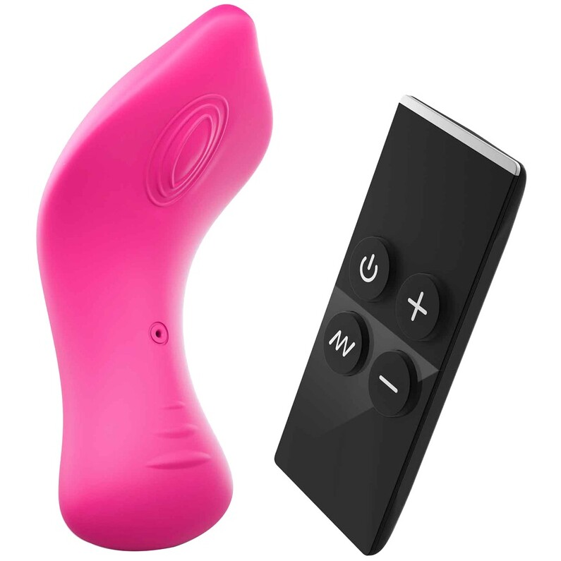 Stimulateur clitoridien télécommandé - Hot spot - 10 intensités - Rose