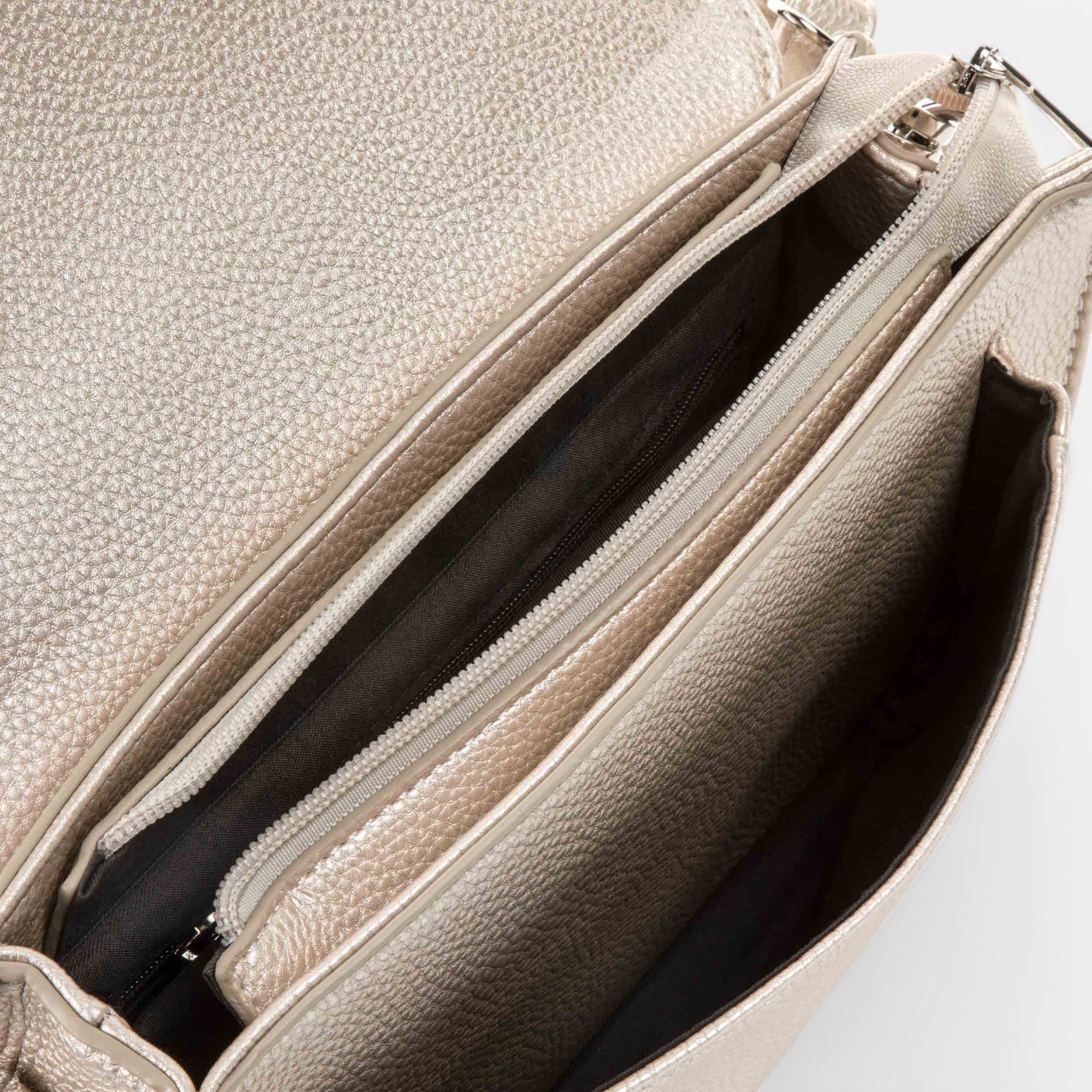 Sac bandoulière or