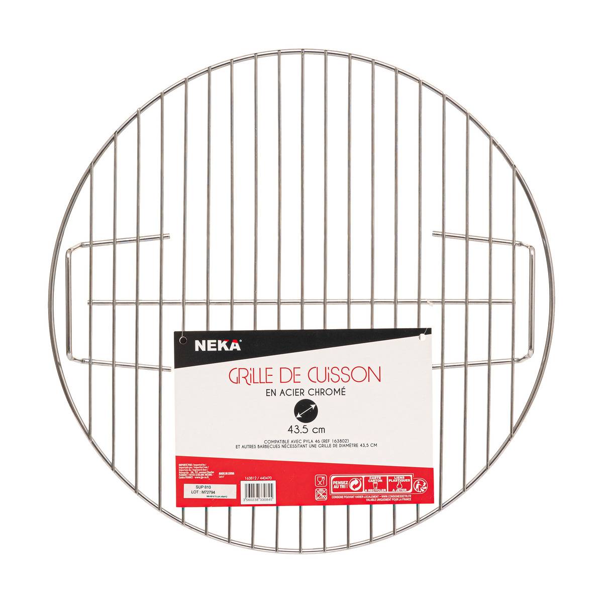 Grille barbecue neka pyla 43,6 cm