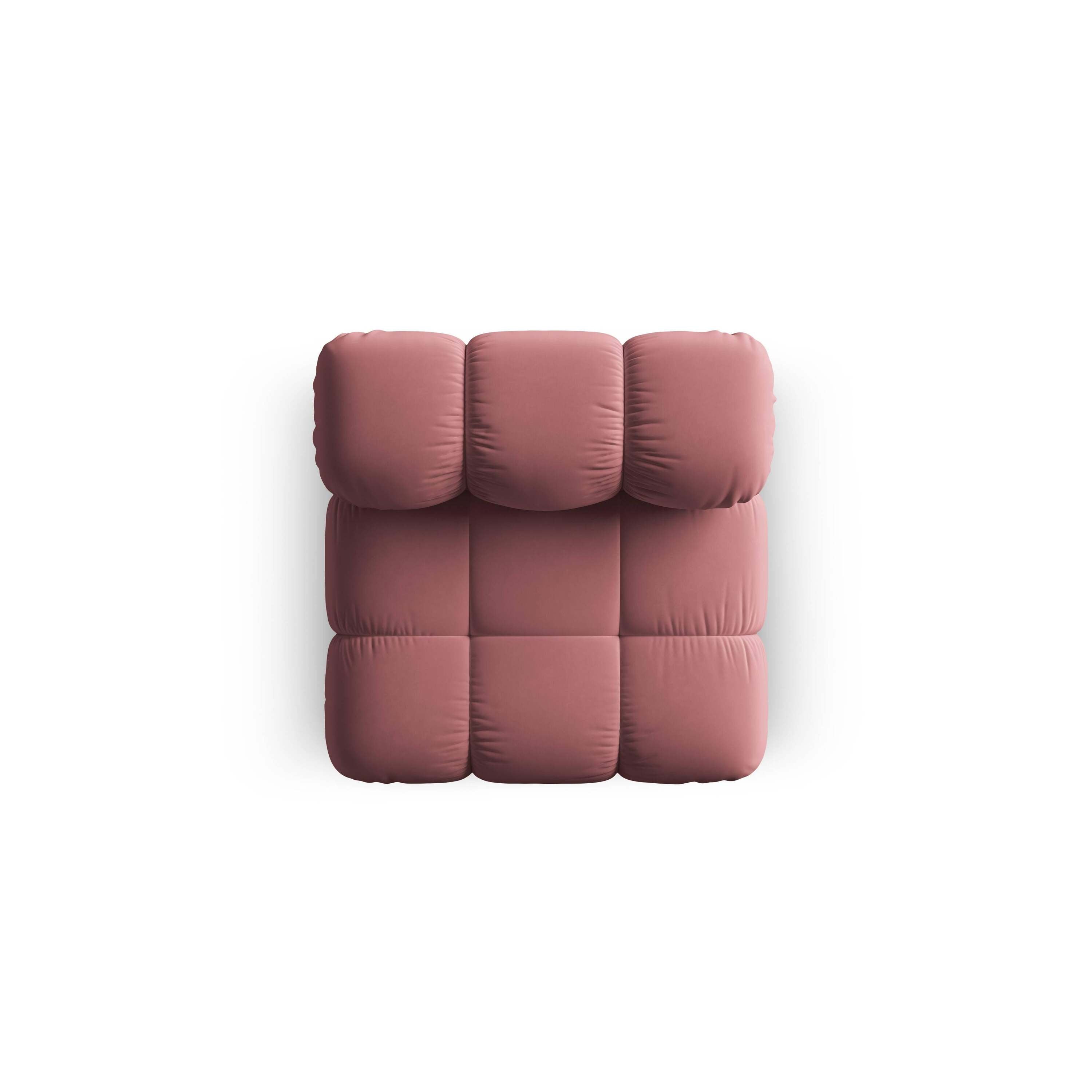 Milo Casa Tropea Modulair Bank Element - Middenstuk - Roze