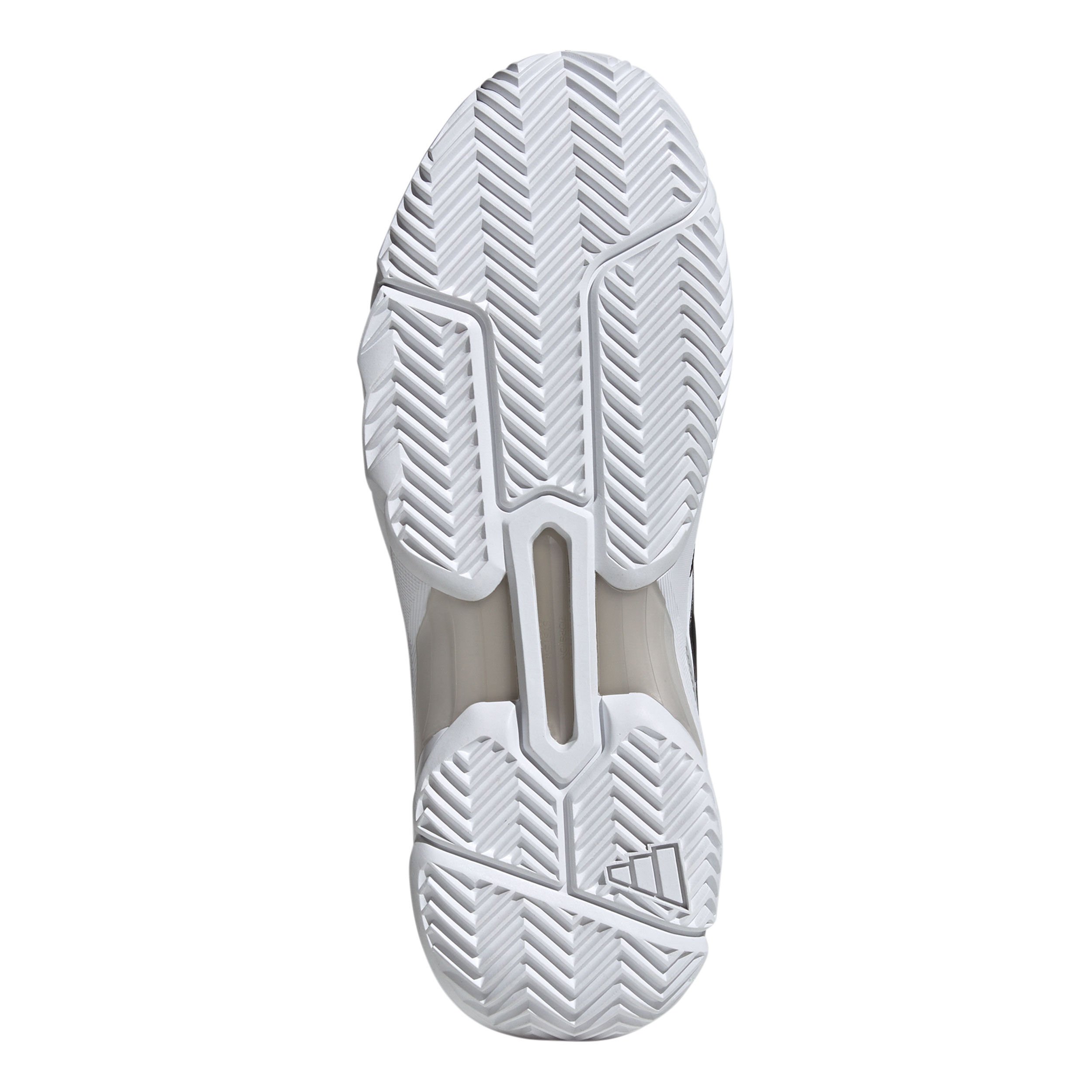 adidas CourtJam Control 3 Chaussures Toutes Surfaces Hommes - Blanc , Noir