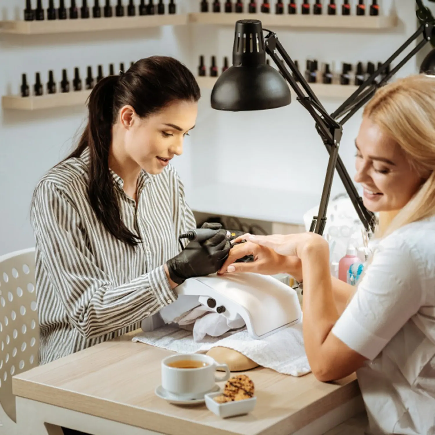 JCMaster 3x Premium Keramik Nagelfräser Bit Set + 1x Bürstenbit, Standardmaße