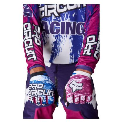 Maillot cross Fox 180 PRO CIRCUIT 2023 - Bleu / Blanc