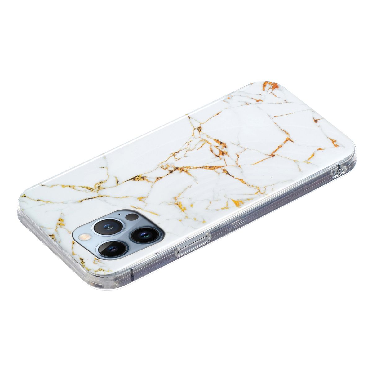 Schutz Handy Hülle für Apple iPhone 15 Pro Max Case Cover Marmor Bumper Etuis