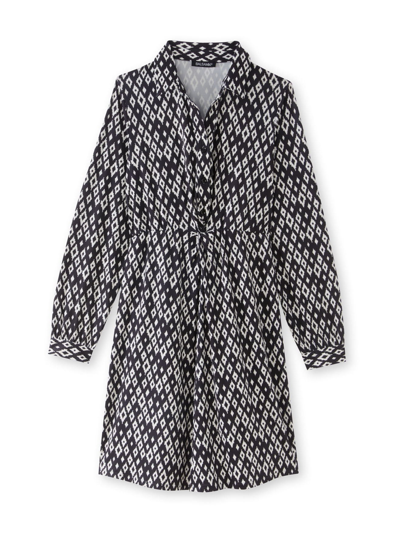 Robe chemisier en maille