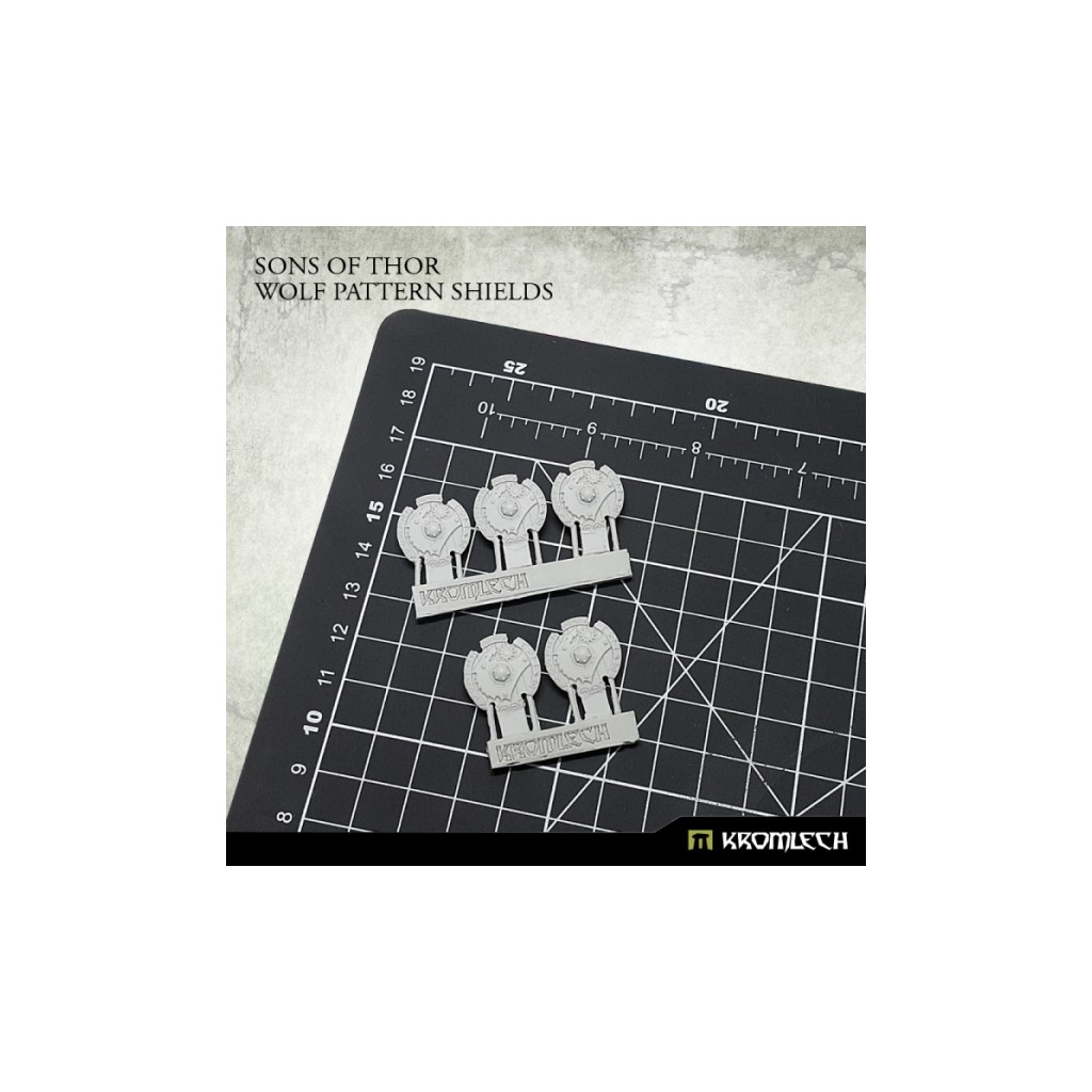 Sons of Thor: Wolf Pattern Shields