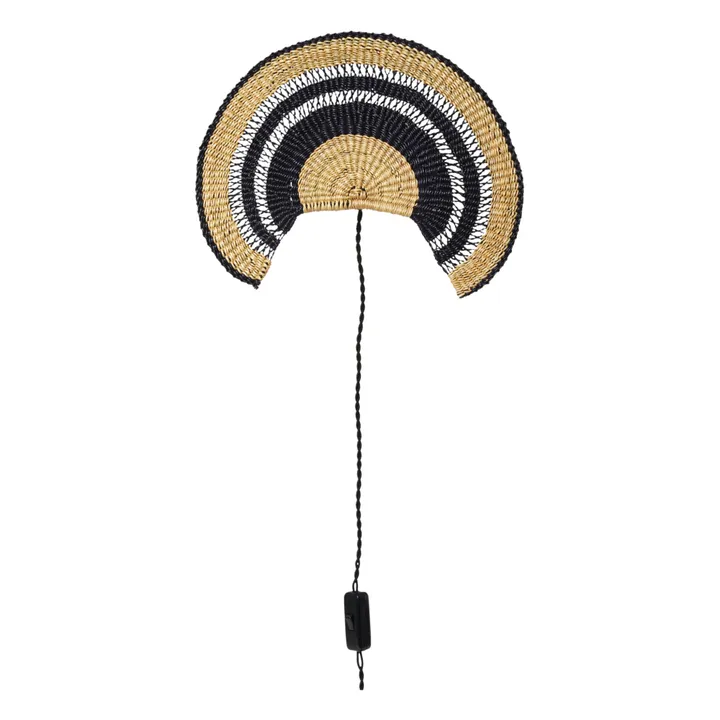 Golden Editions Applique Admirador tissé à la main  | Bleu marine