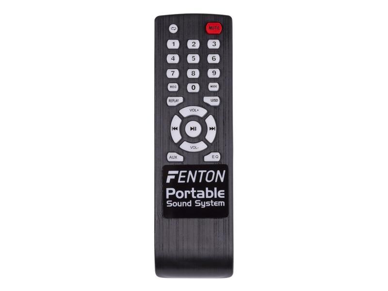 Fenton Lautsprecher FT15LED Aktiv Trolley-Speaker Aktive Multifunktionsbox mit Akku und Lichteffekt