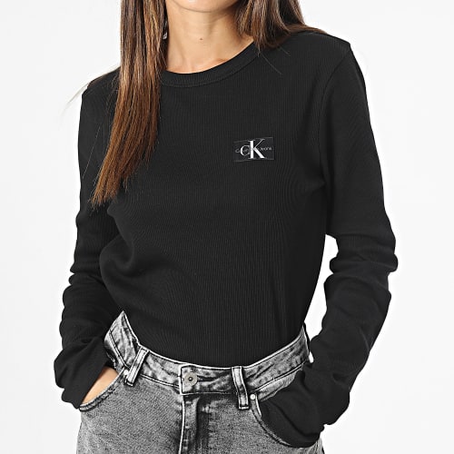 Tee Shirt Manches Longues Femme 2781 Noir