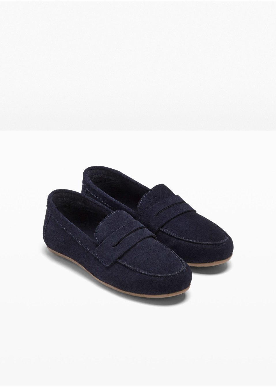 Mocassins en cuir