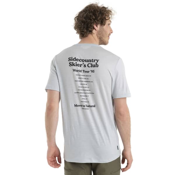 T-shirt randonnée ICEBREAKER M MER 150 TECH LITE II SS TEE SIDECOUNTR ETHER