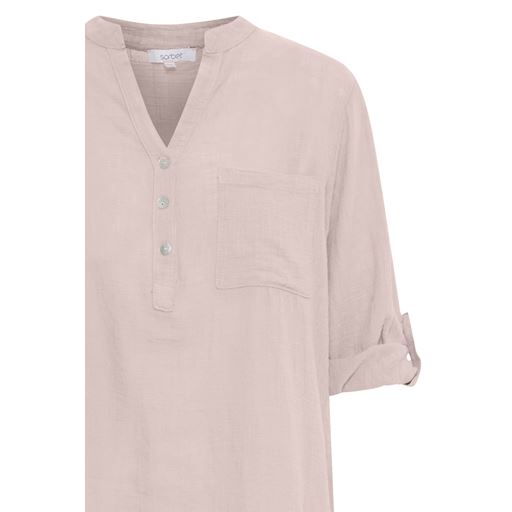 Sorbet Alexa Bluse, Rose Smoke, XL