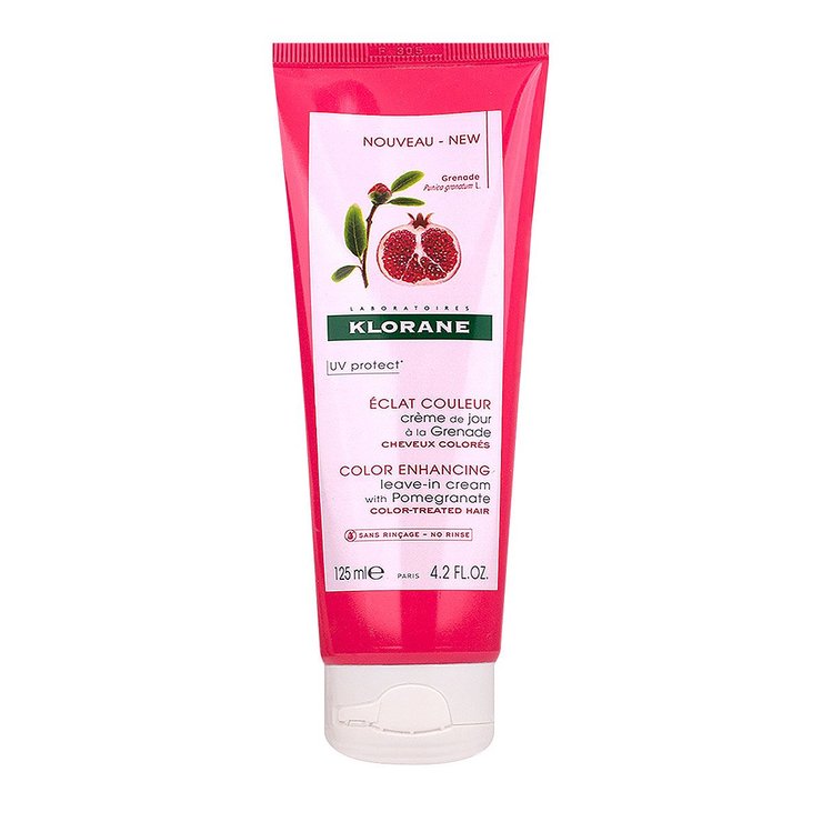 Crème de jour sans Rinçage Grenade Cheveux Colorés 125ml