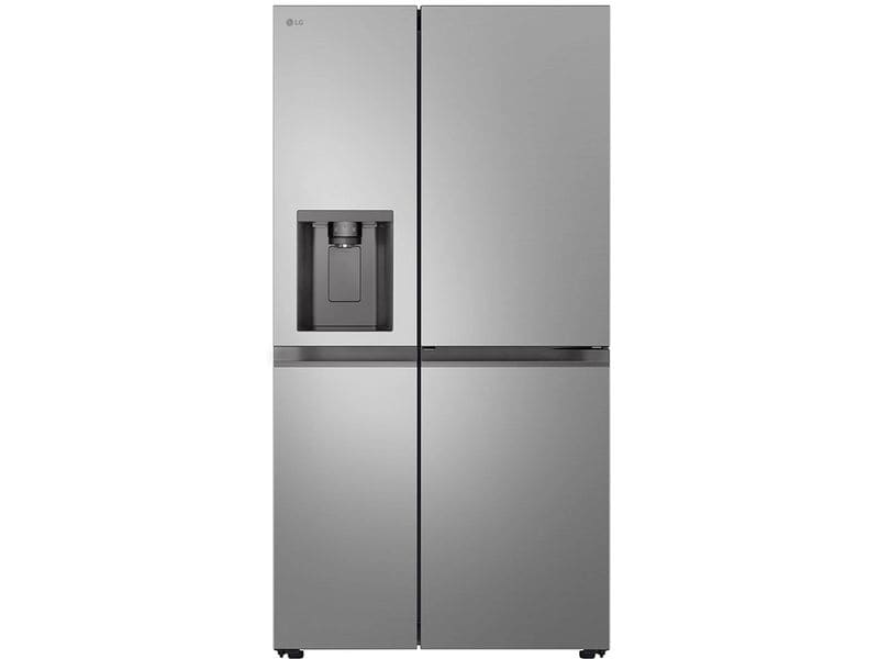 LG Foodcenter GSJC41PYPE Silber Side-by-Side Kühlschrank