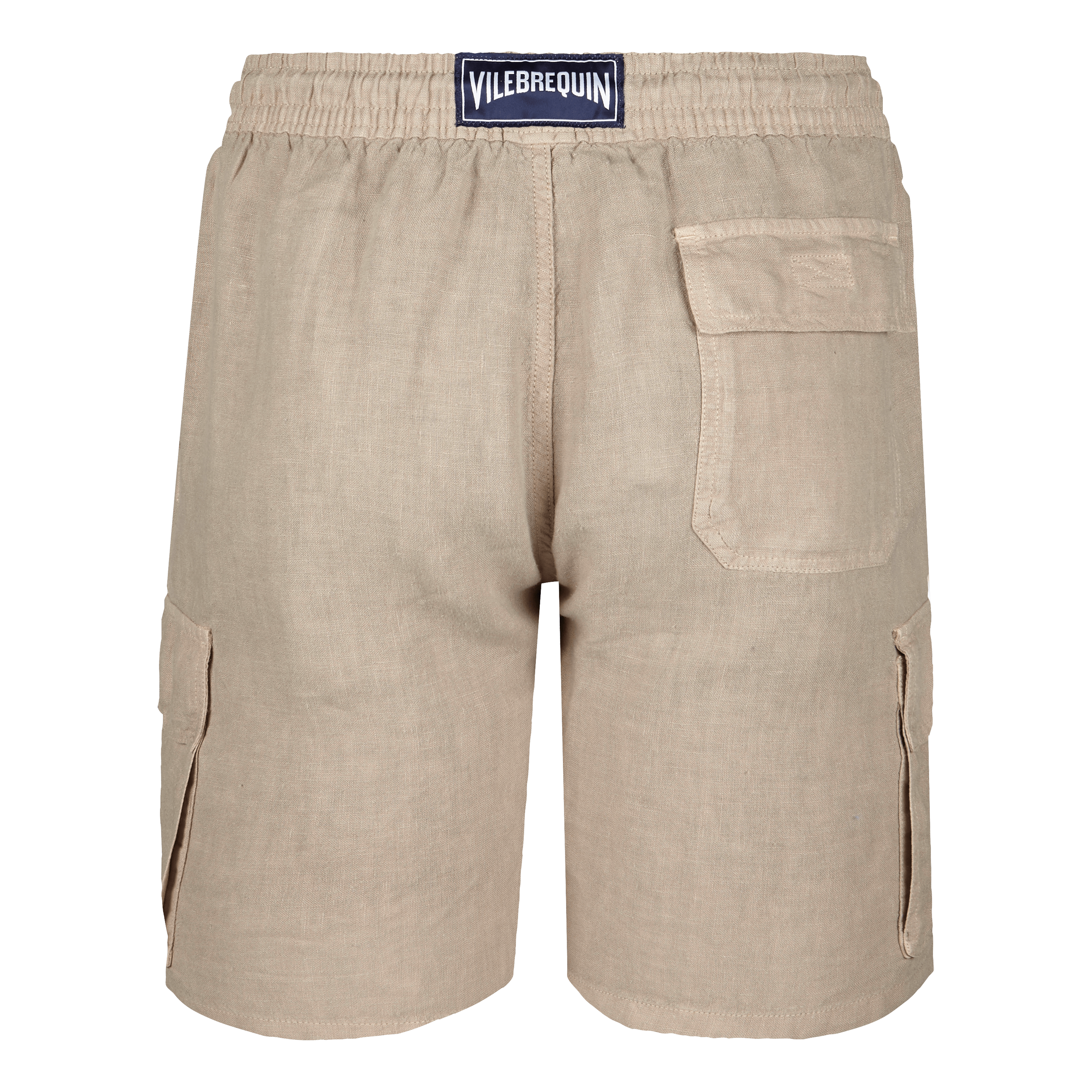 Bermuda en lin homme uni | Site Vilebrequin | BAIU3U01