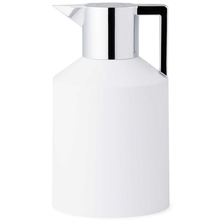 Normann Copenhagen Geo Vacuum thermoskan 1,5 wit/zilver
