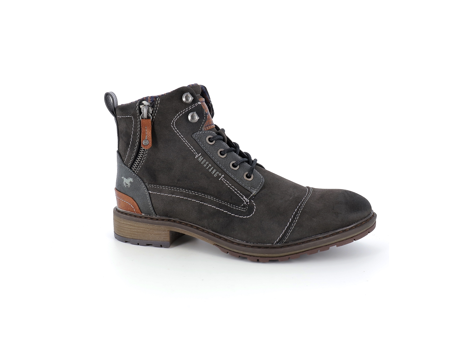 Mustang-4140504 Synthétique Gris Foncé