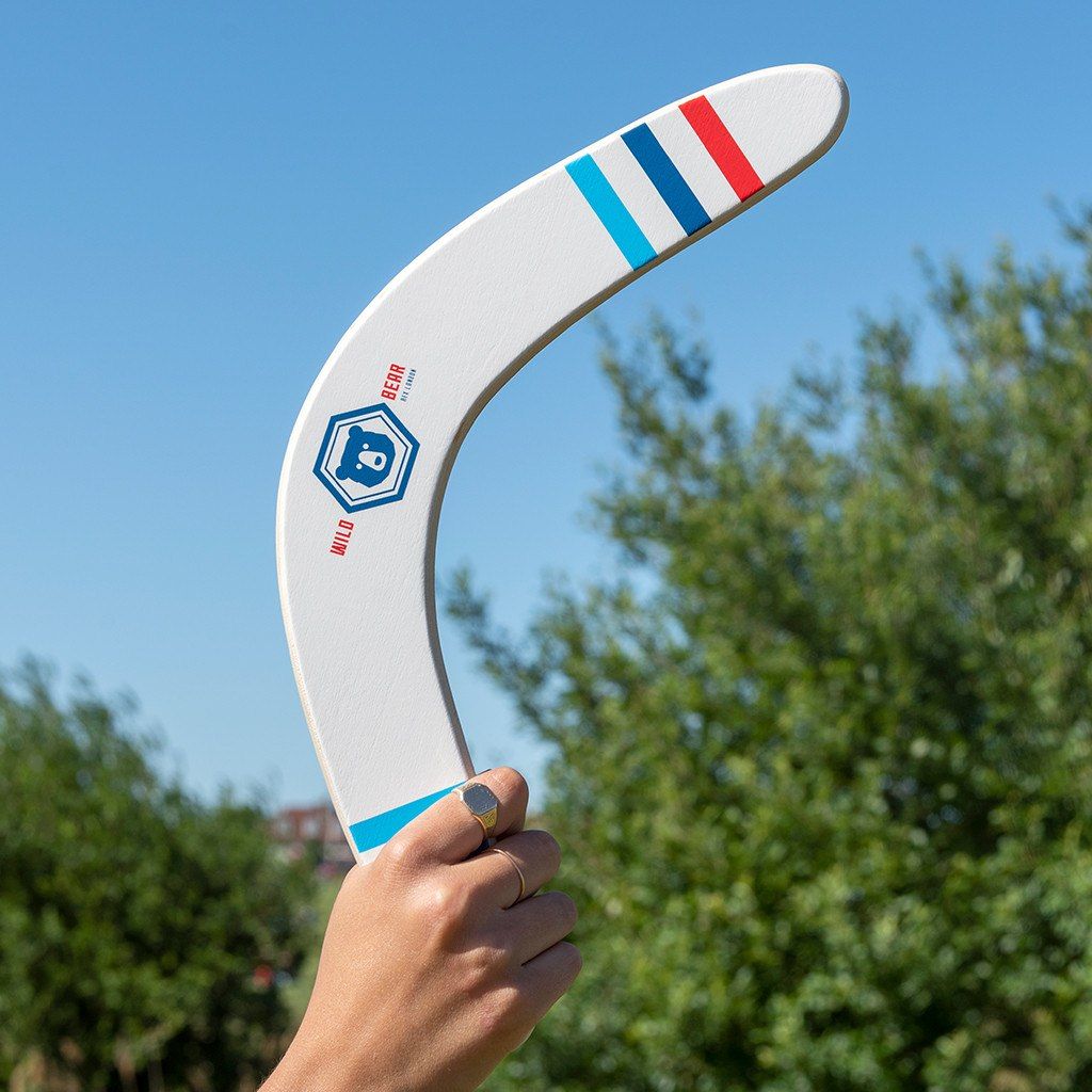 Boomerang en bois Rex London