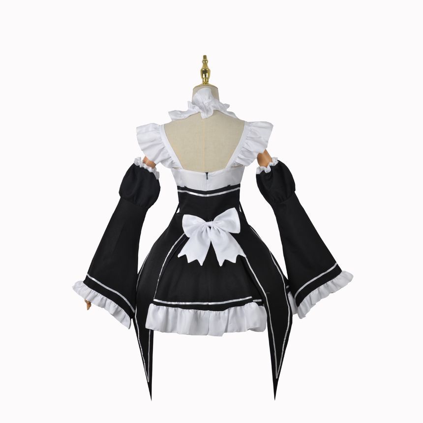 Custaplayu - Re: Zero Rem / Ram Cosplaykostuum