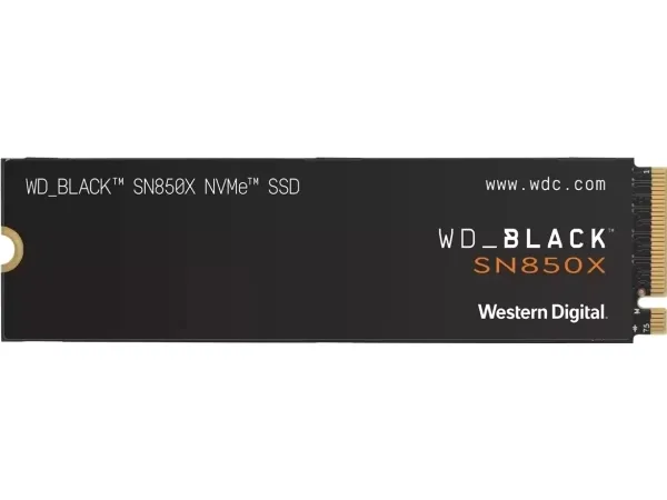 WD_BLACK SN850X NVMe SSD WDS200T2X0E - SSD - 2 TB - intern - M.2 2280 - PCIe 4.0 x4 (NVMe)