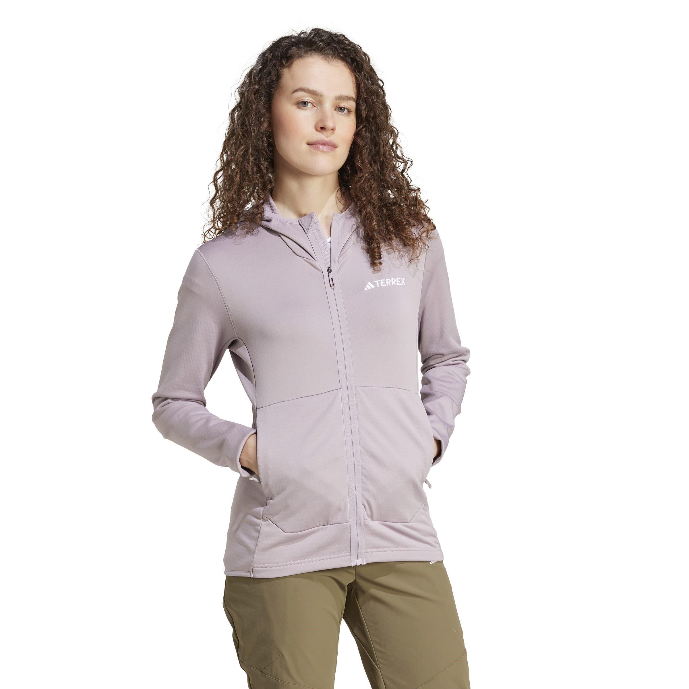 adidas Terrex Xperior Light Fleece Hooded Jacket Womens