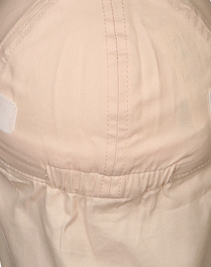 Schirmmütze BABY CAP mit Nackenschutz in altrosa