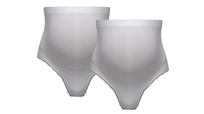 Milki Hipster Gravidtruse 10-pack Str. XS-S, White