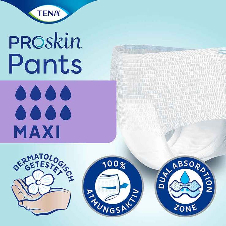 TENA Pants Maxi S bei Inkontinenz, 10 St